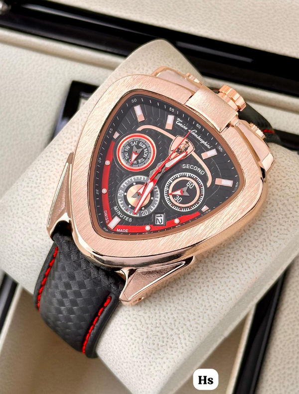 CONNO LAMBORGHINI - Leather Watches Showcase