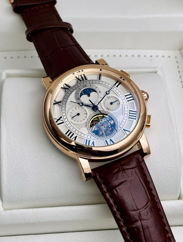CARTIR - Japanese Automatic Machinery with Brown Leather Belt
