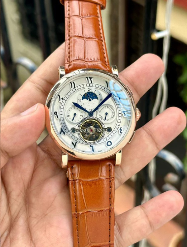 CARTIR - Tourbillon Open Heart & Back Automatic Movement