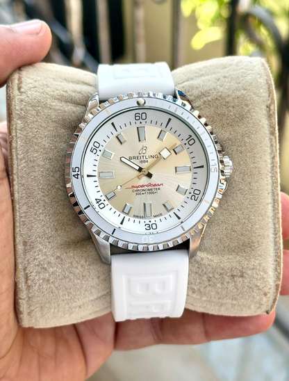 BREITLING_1884 - White Matte Bezel