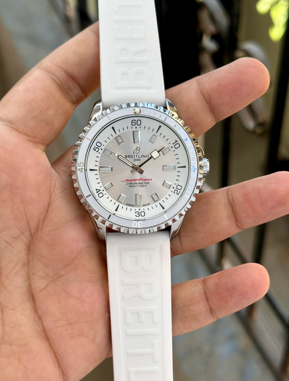 BREITLING_1884 - White Matte Bezel