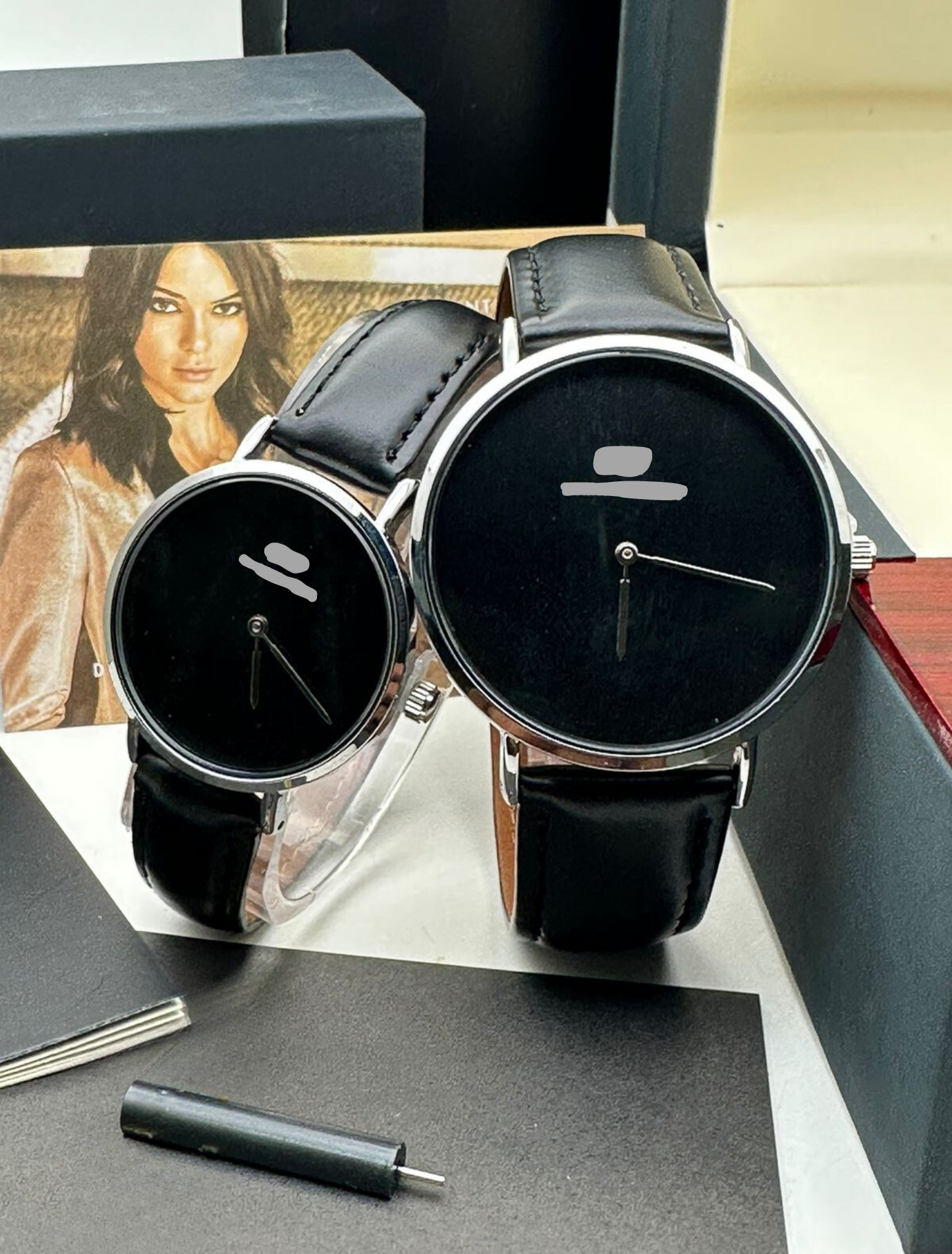 DW DANIEL WELLINGTON - Leather Watches for Her and Him (Couple)