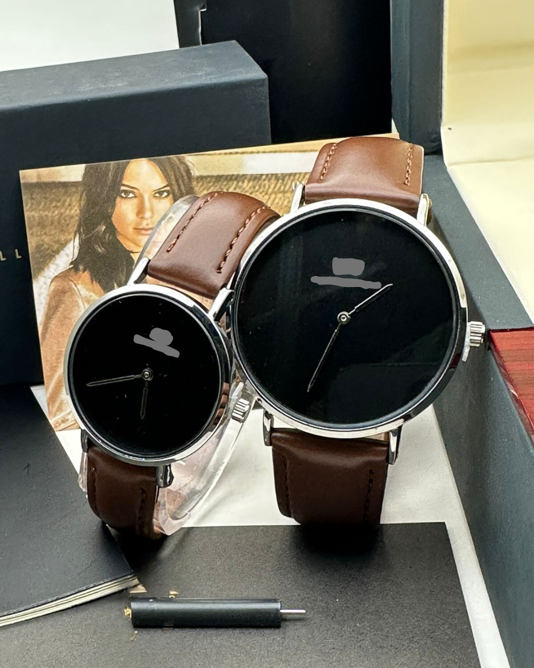 DW DANIEL WELLINGTON - Leather Watches for Her and Him (Couple)