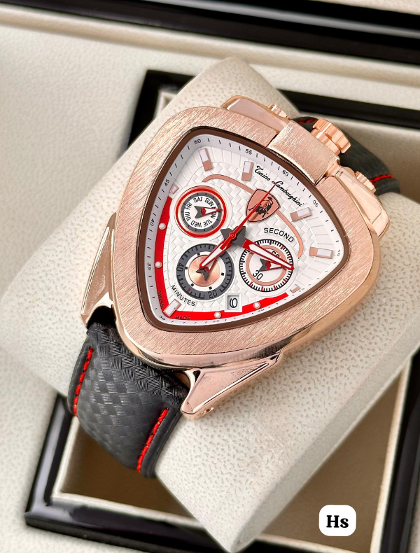 CONNO LAMBORGHINI - Leather Watches Showcase