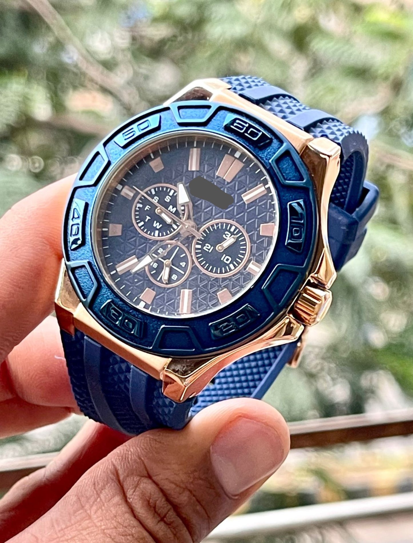 GUESS - All Blue Silicon Watch