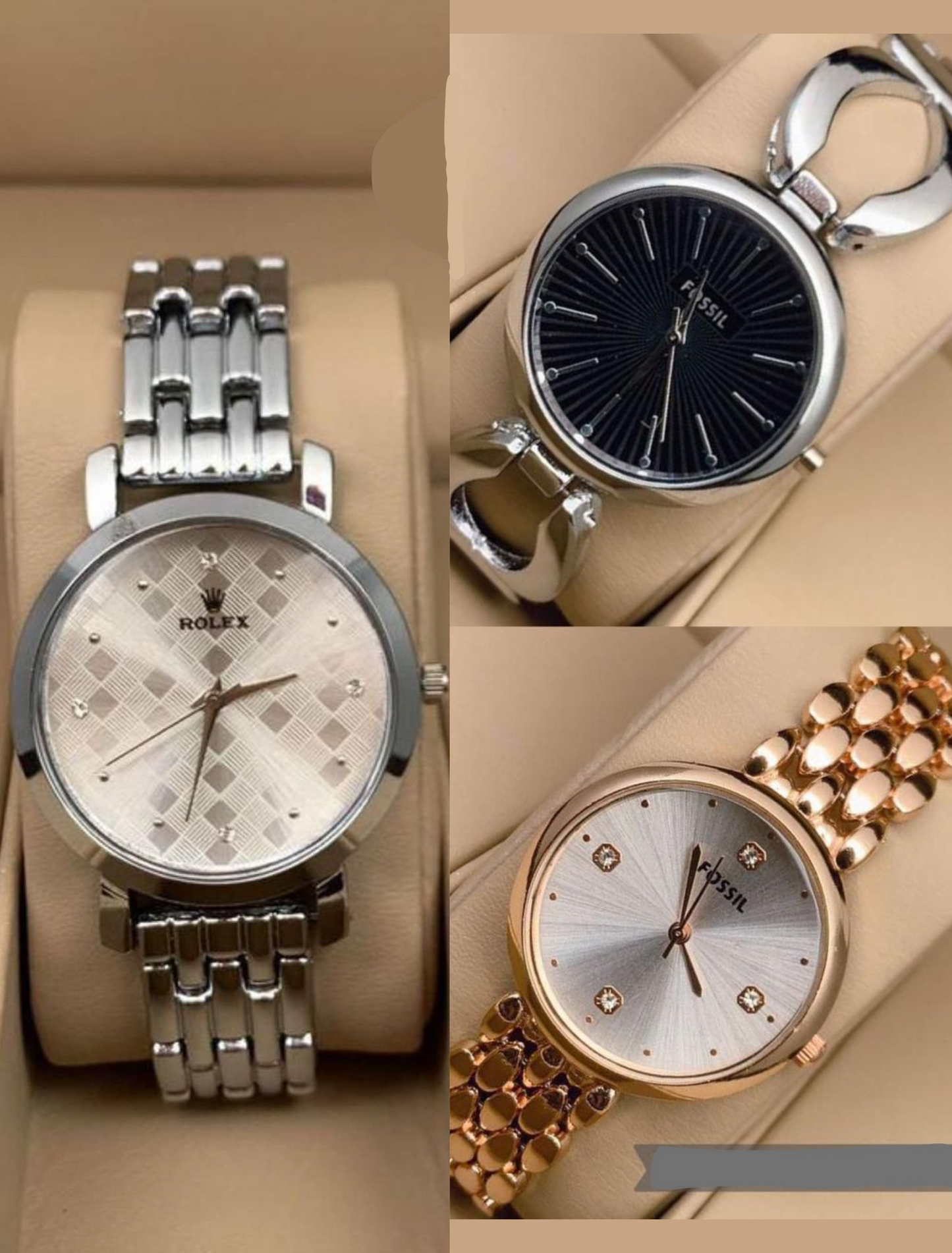 ROLEX_FOSSIL - Combo Collection (Buy 1 Get 2 Free)