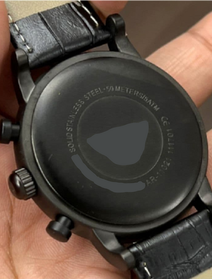 EMPORIO ARMANI - All Black with Quartz Movement