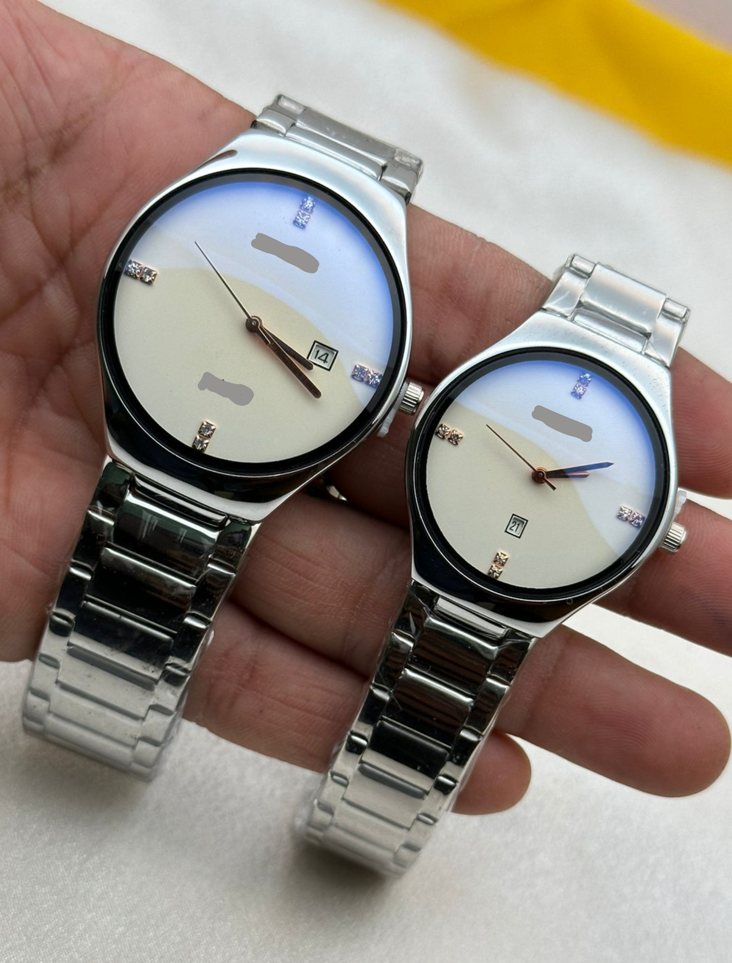 RADO - Metal Watches Timekeeping for Two Hearts