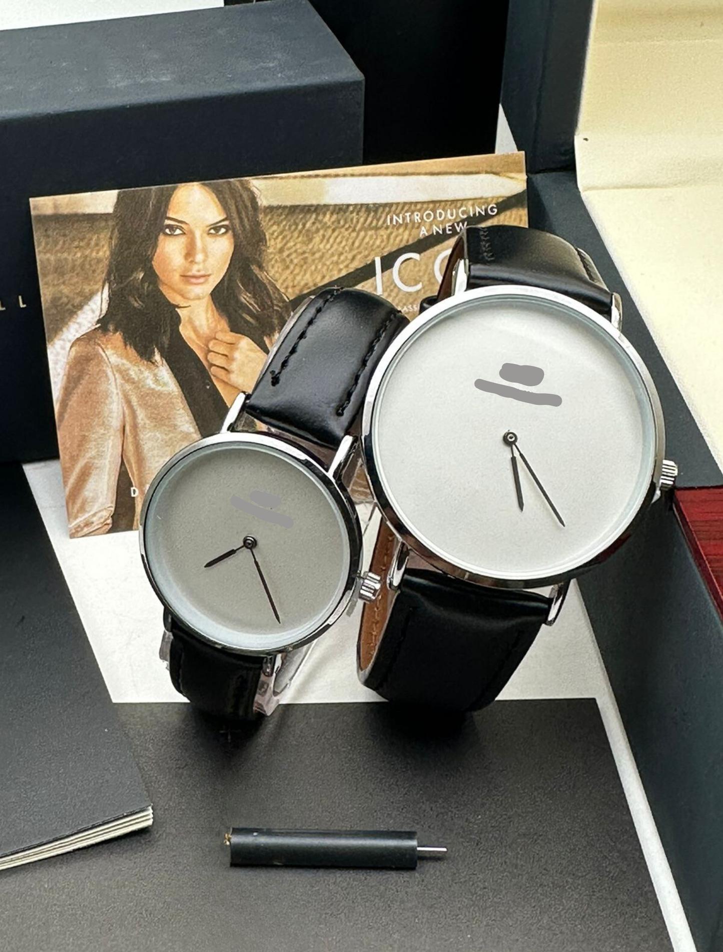 DW DANIEL WELLINGTON - Leather Watches for Her and Him (Couple)