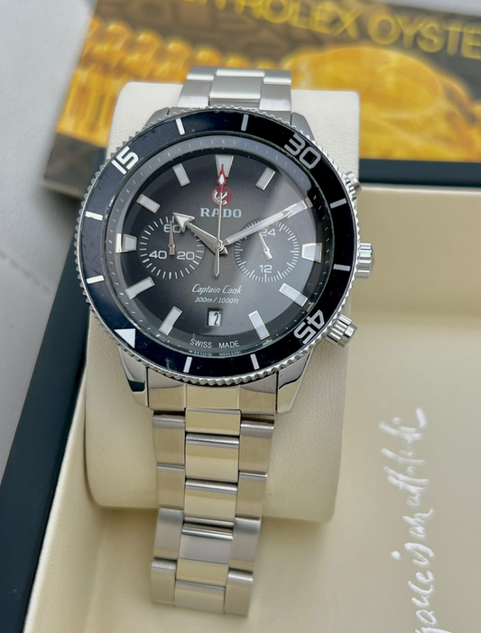 RADO CAPTAIN COOK - Metal Watches with High Performance Quartz Machinery