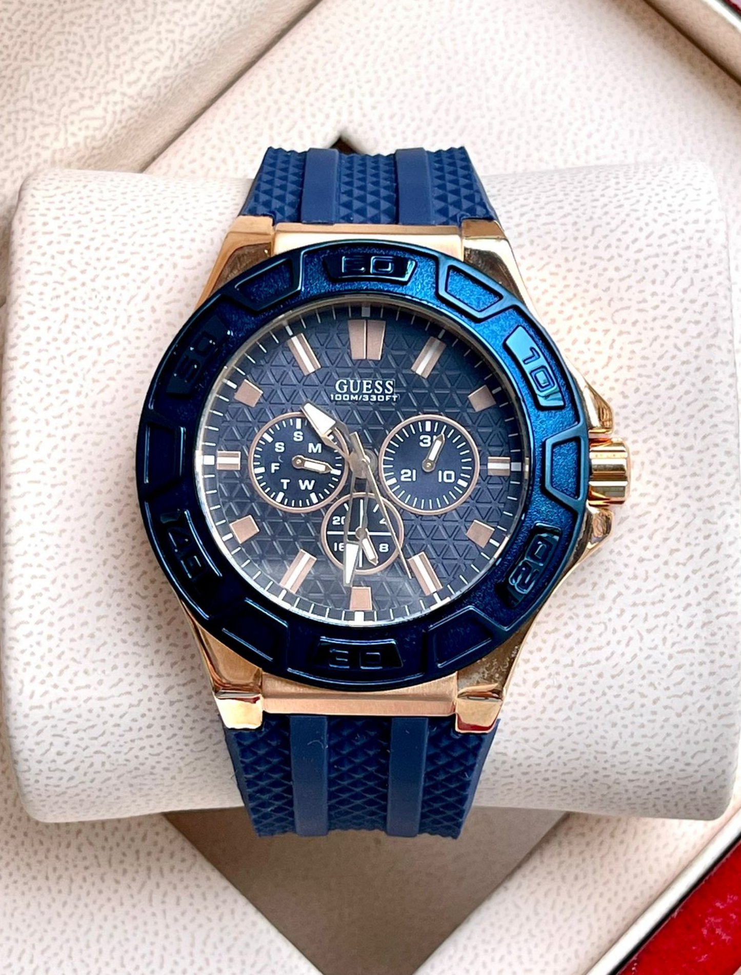 GUESS - All Blue Silicon Watch