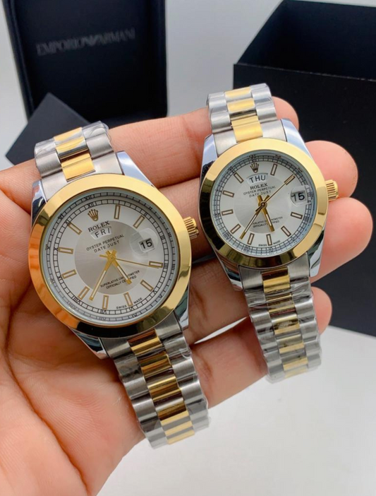 ROLEX - Couple Watch with Premium Quality