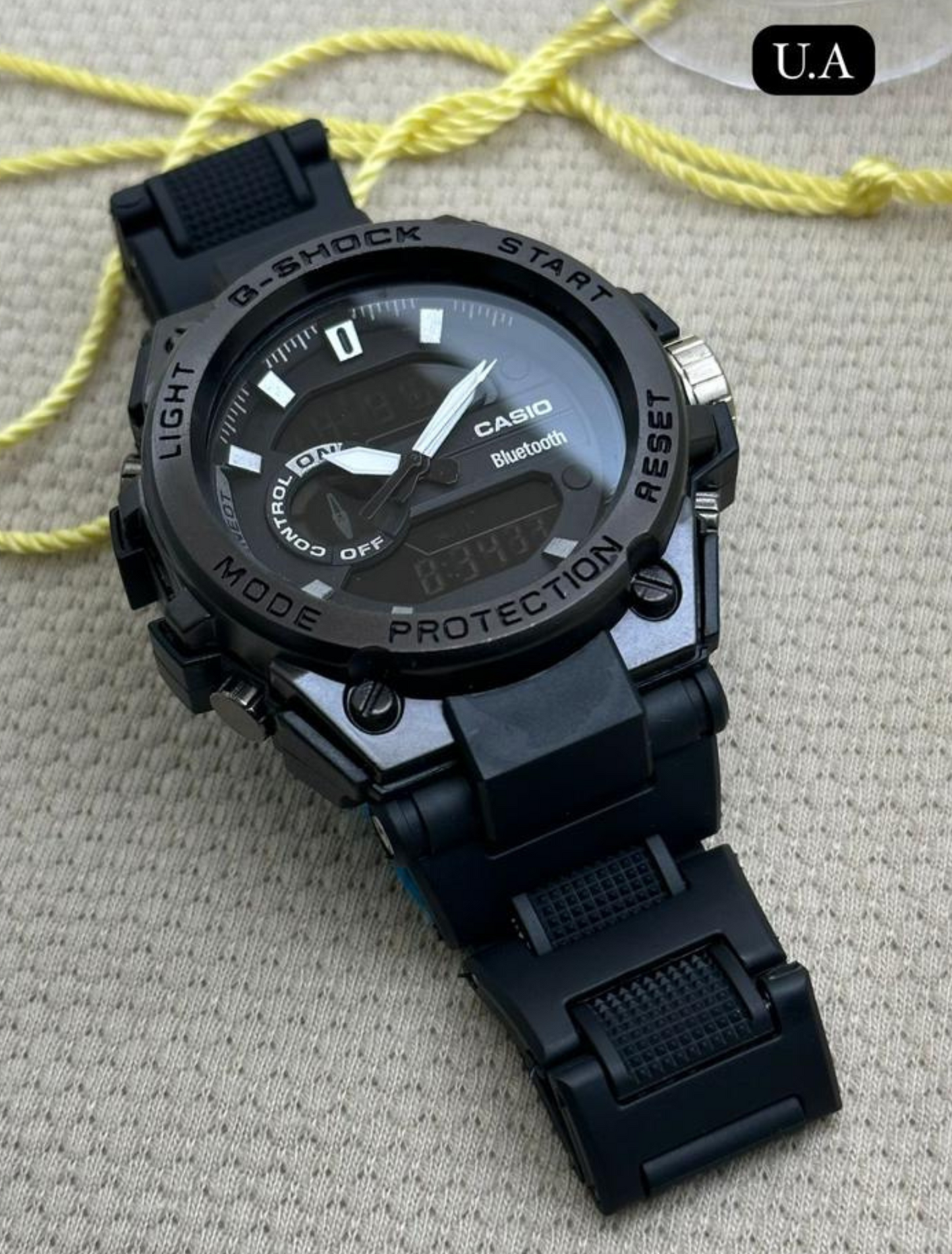 CASIO_G-SHOCK - All Black with Powerful Machinery