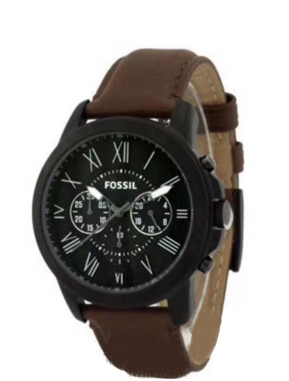 FOSSIL - Leather Watch with Original Japanese machinery