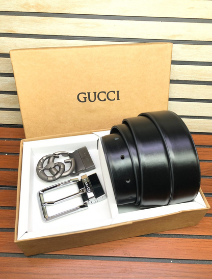 GUCCI - Double Buckle Combo