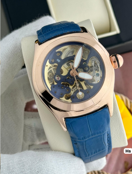 CORAM MECANECO - Automatic Leather Watch Elegance