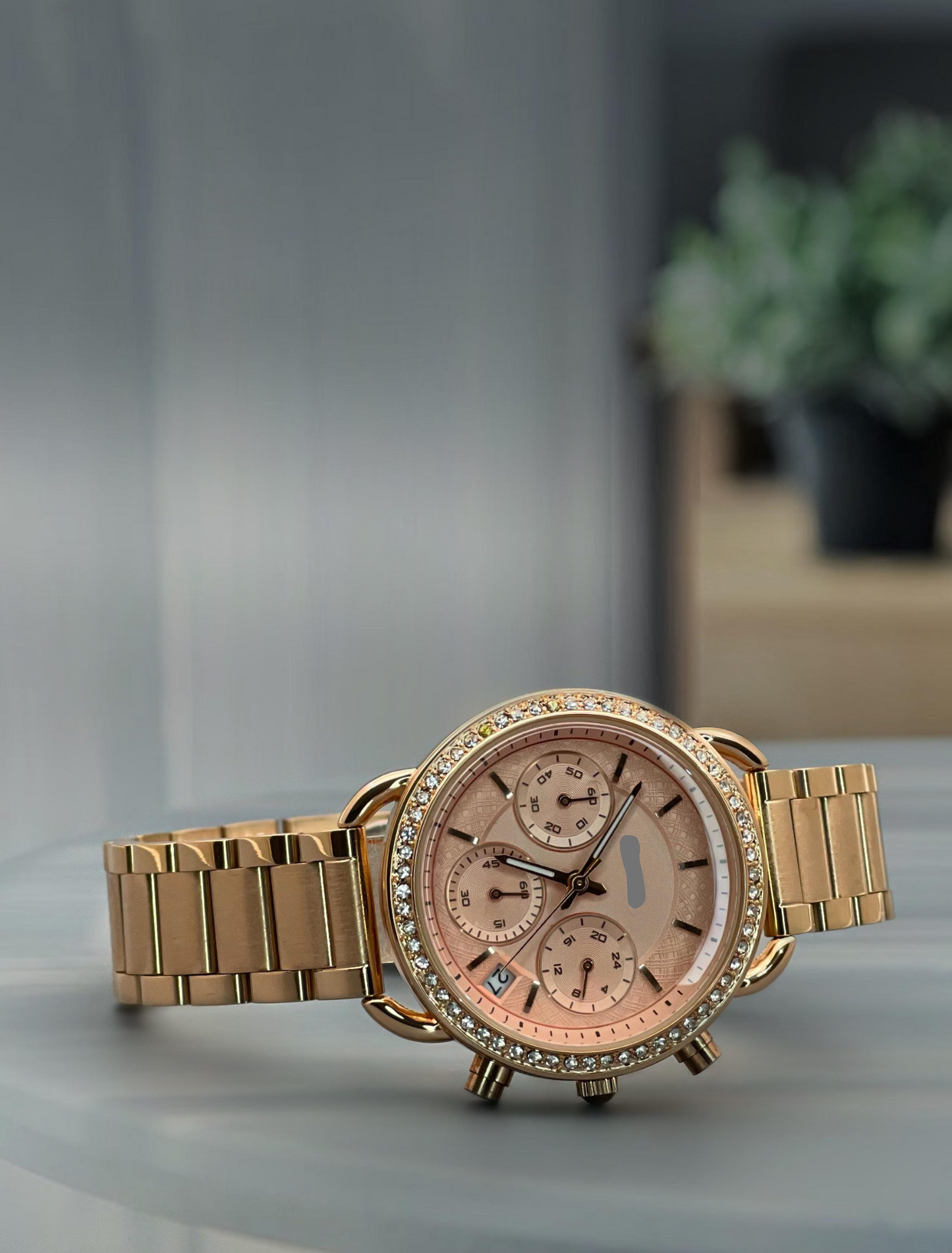 FOSSIL - Multifunction Full Rose Gold Stainless Steel Women's Watch