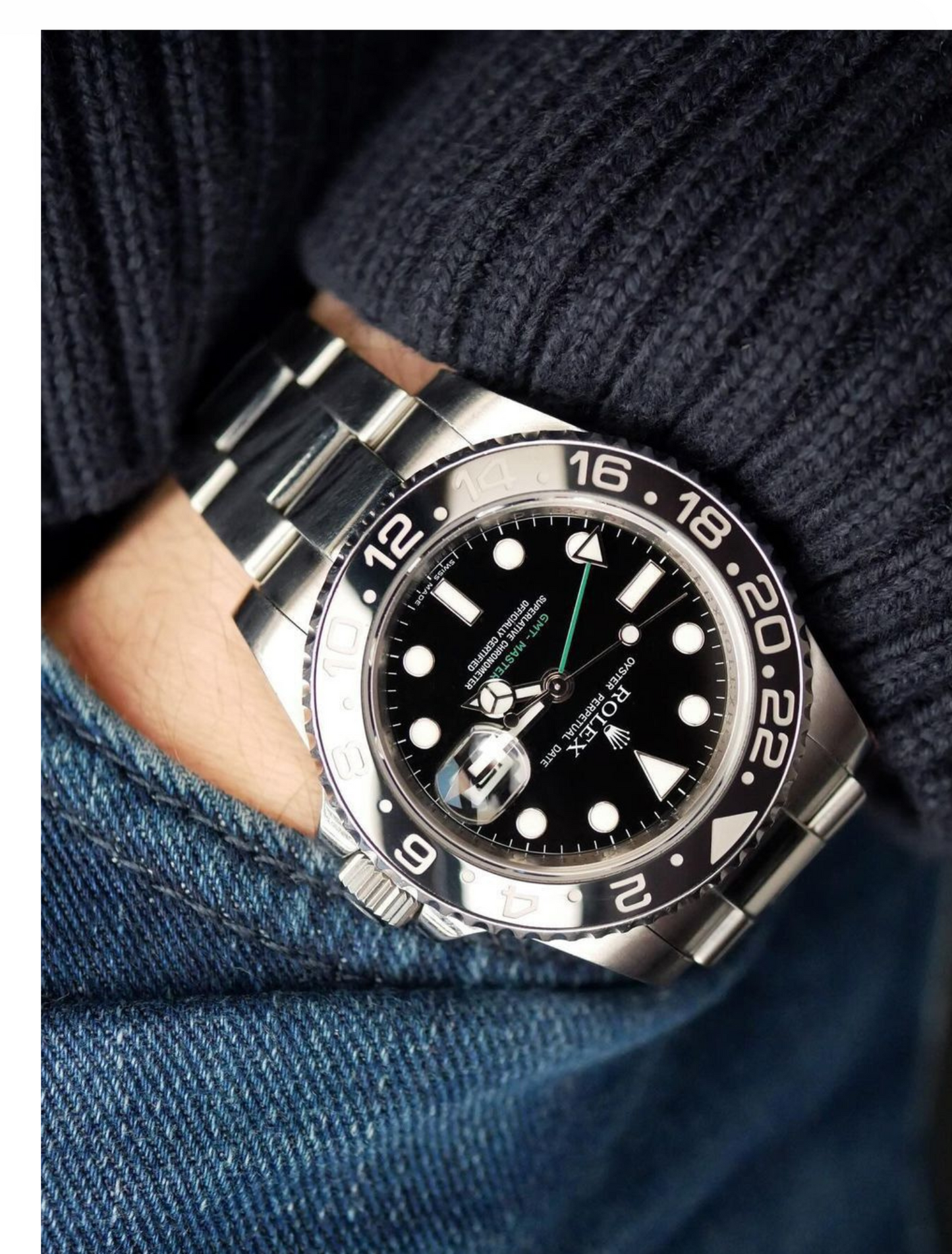 ROLEX - GMT Master Black & Gray Bezel Edition