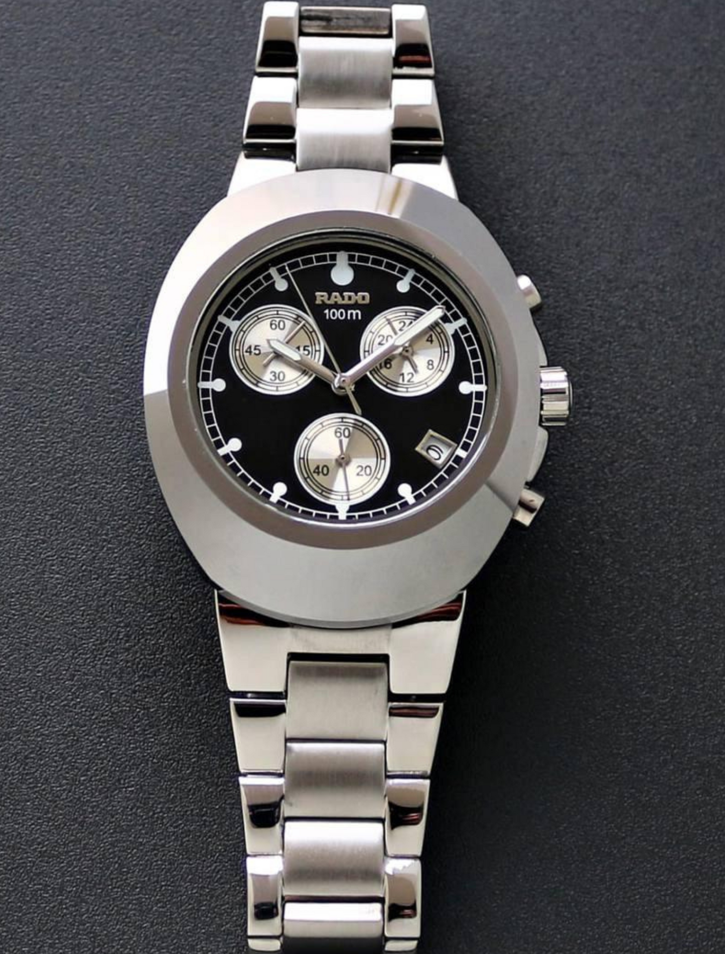 RADO -  Diastar Chronograph Hardmetal