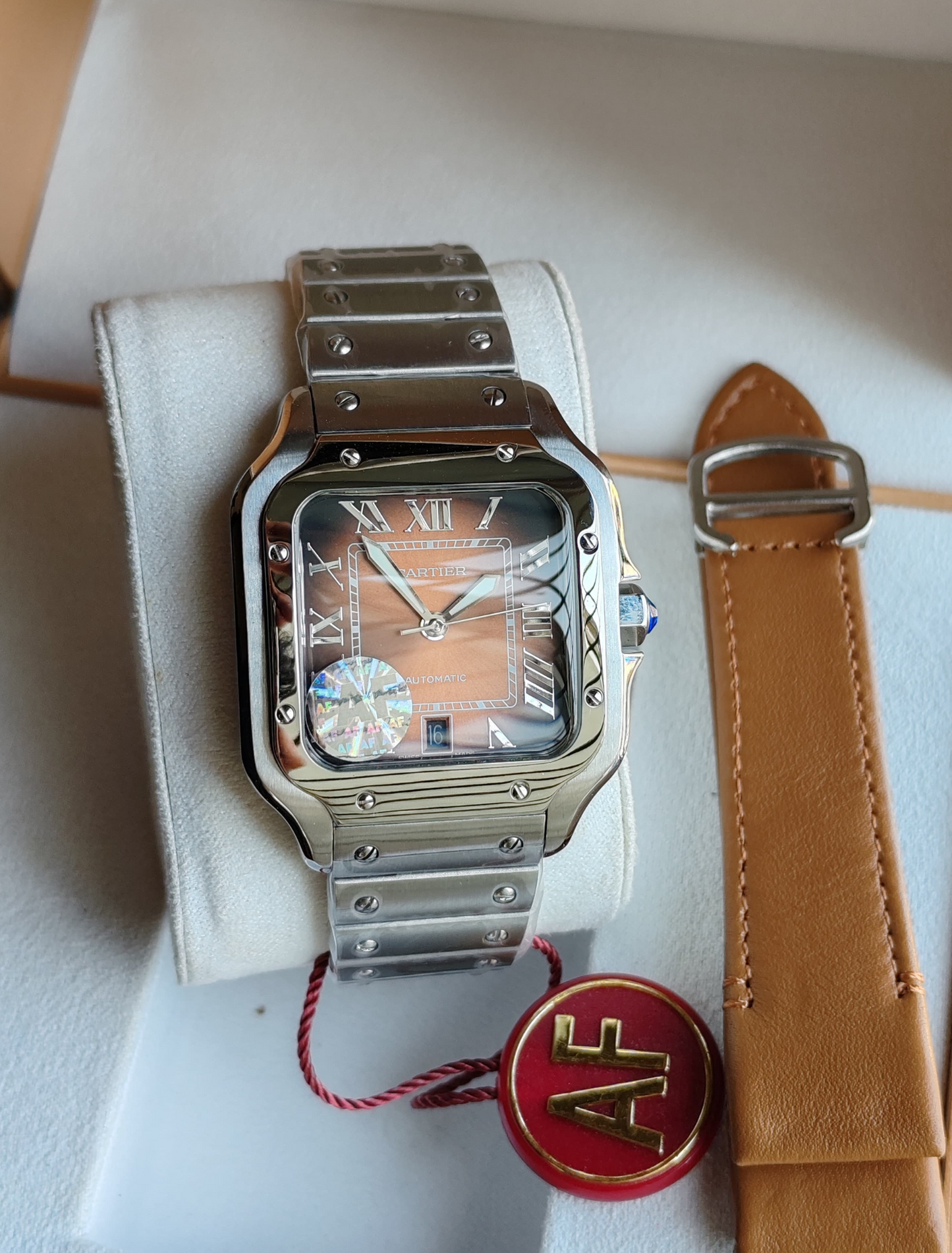 CARTIER - De Santos With Extra Belt