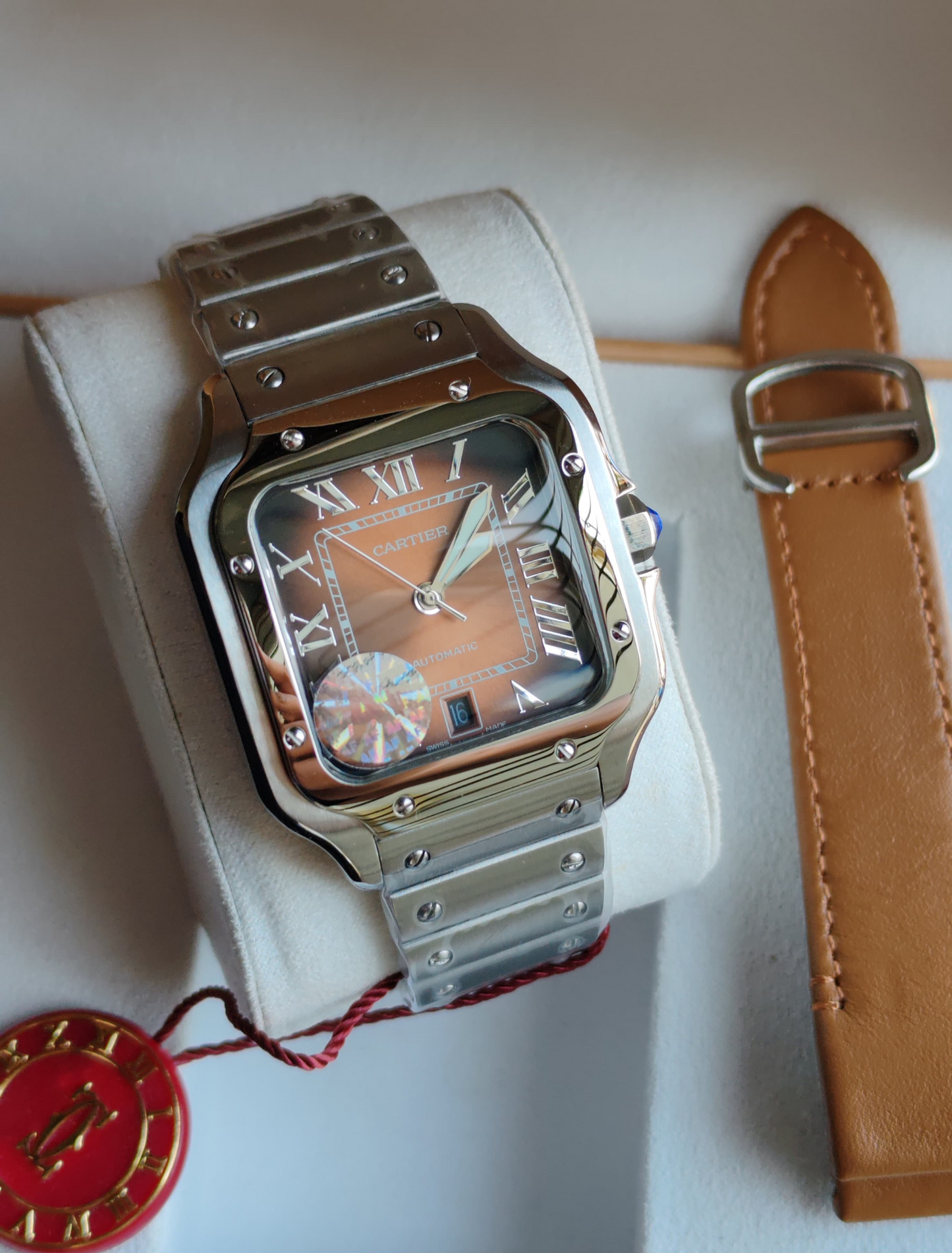 CARTIER - De Santos With Extra Belt