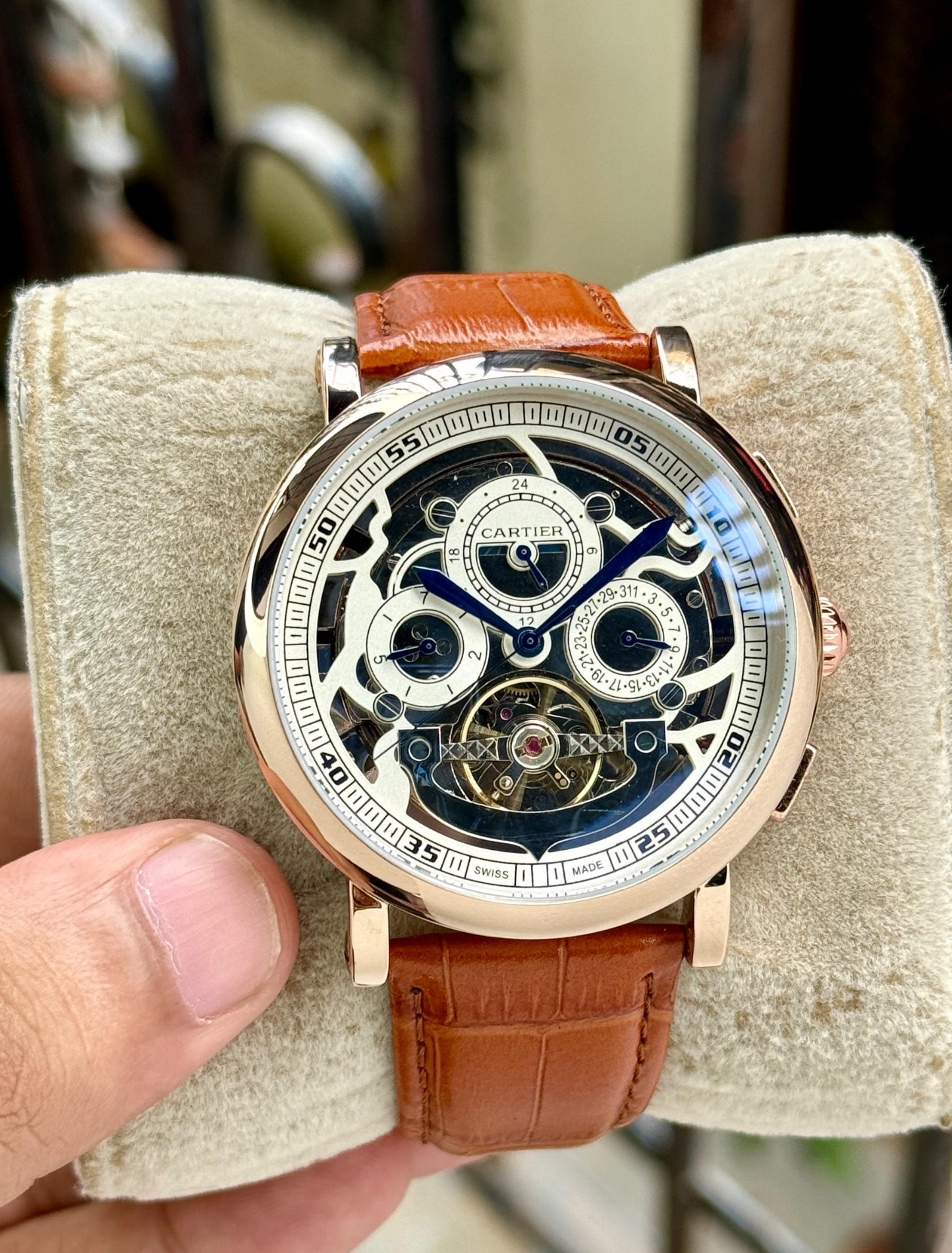 CARTIER - Skeleton Chronograph