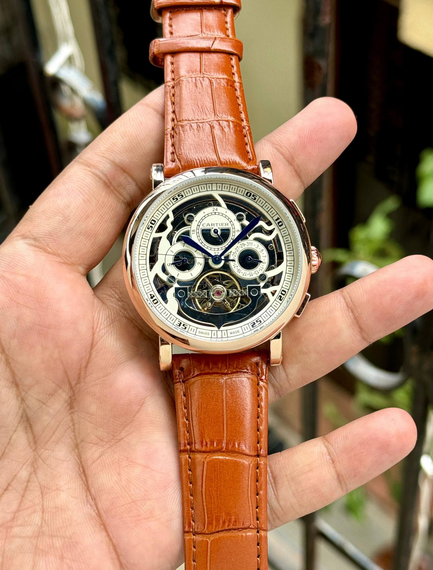 CARTIER - Skeleton Chronograph