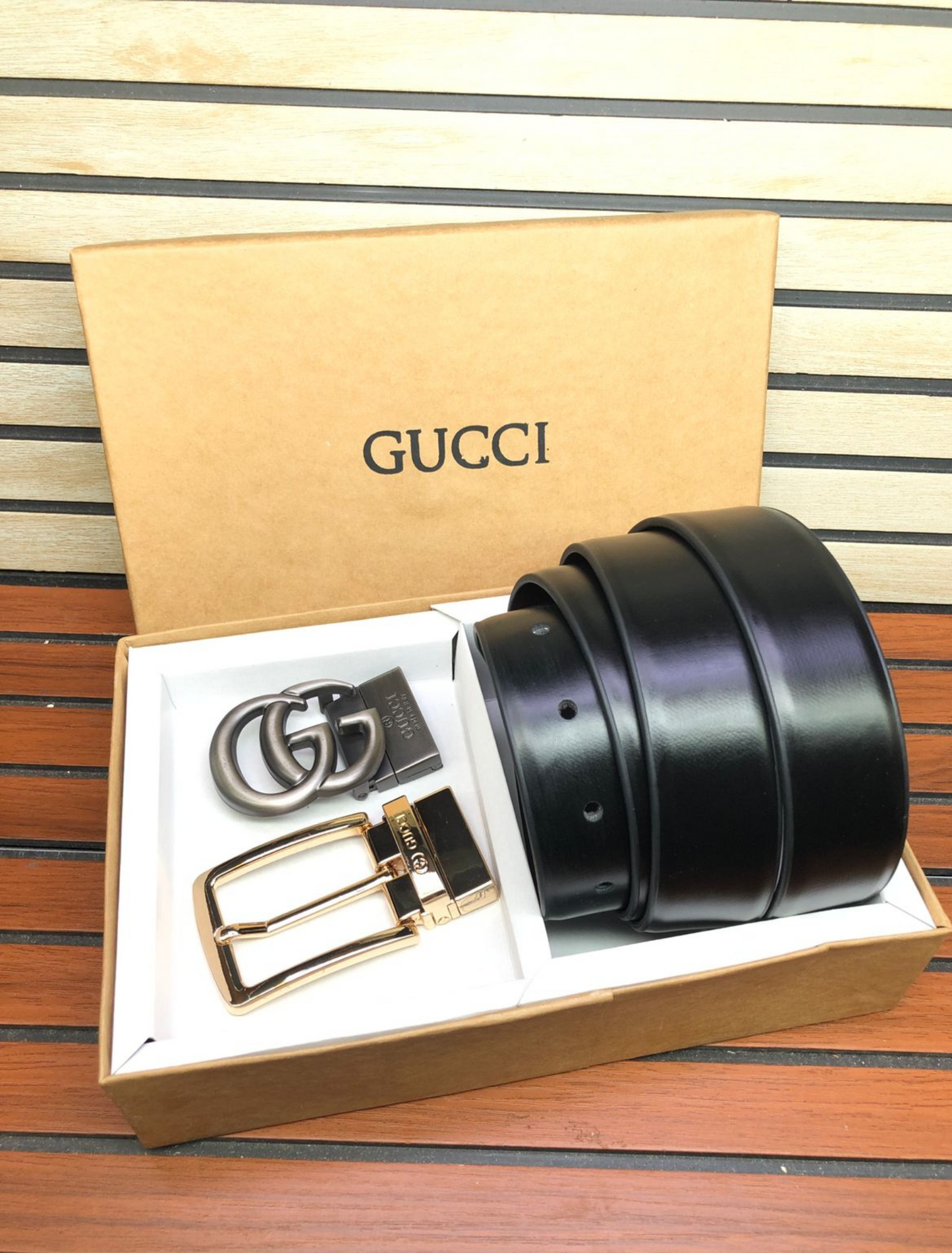 GUCCI - Double Buckle Combo