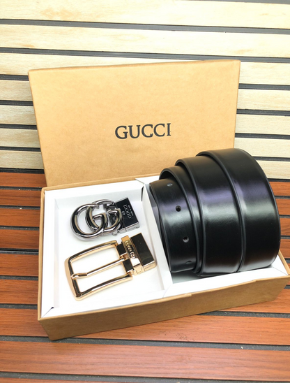 GUCCI - Double Buckle Combo