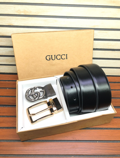 GUCCI - Double Buckle Combo