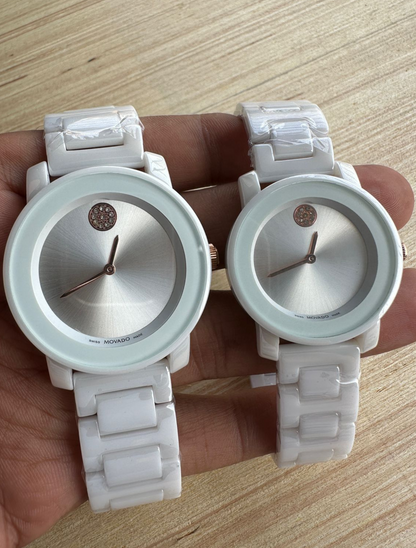 MOVADO - Museum White Evolutionary wrist