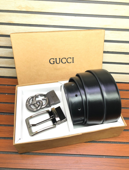 GUCCI - Double Buckle Combo