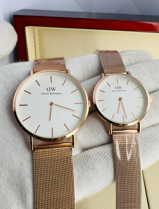 DW DANIEL WELLINGTON - Premium Quality With Saffer Strap And Amazing Look