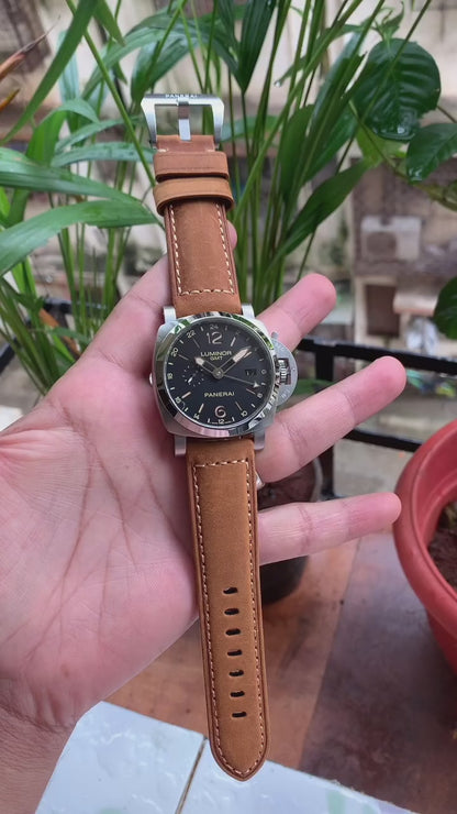 LUMINOR PANERAI - Japanese Automatic Machinery GMT & Second Chronograph Working